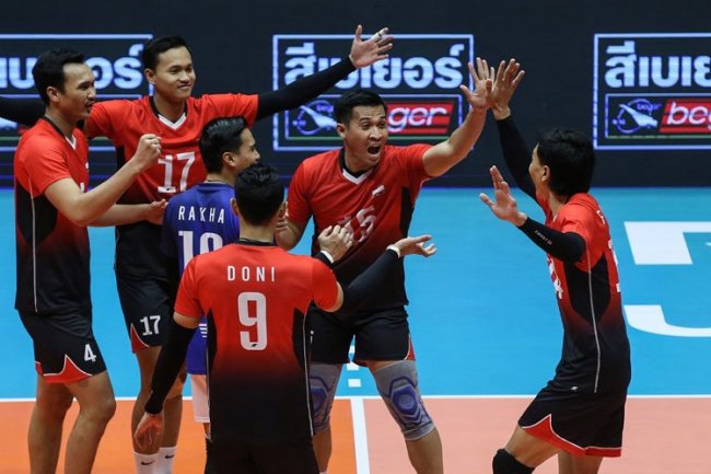 Jadwal Siaran Langsung Voli Putra AVC Championship India vs Indonesia di Moji dan Vidio, Kamis 24 Agustus 2023