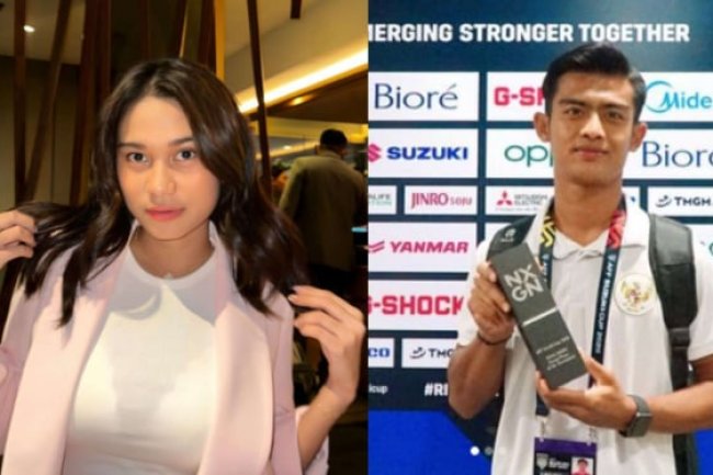 Detik-detik Azizah Salsha Dibuat Salting Pratama Arhan Usai Digendong, Warganet: Cute Banget Si