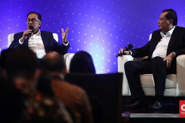 CT Curhat soal Keakraban dengan PM Malaysia Anwar Ibrahim