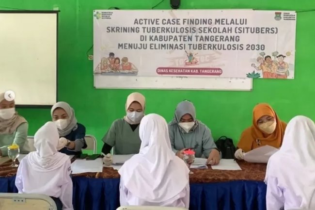 Puskesmas Kemiri Gelar Skrining Tuberkulosis Sekolah (SITUBERS)