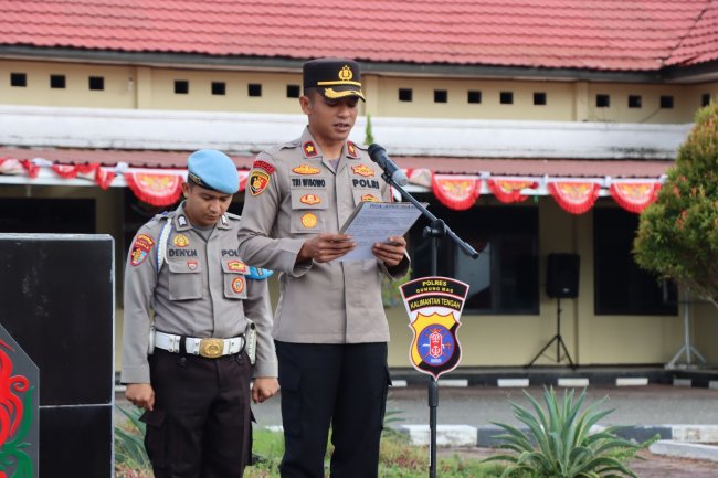 Wakapolres Gumas : Segera Menyesuaikan Diri dengan Perkembangan Teknologi