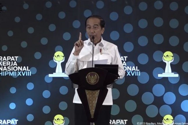 Kelakar Jokowi: Jangan Lupakan Saya Juga HIPMI, HIPMI Kampung