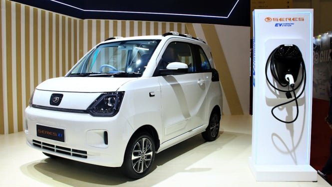 Mobil Listrik Seres E1 Dijual Rp100 Jutaan di GIIAS 2023