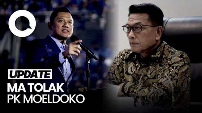 PK Moeldoko Ditolak MA: SBY Lega-AHY Maafkan Tapi Tak Lupakan