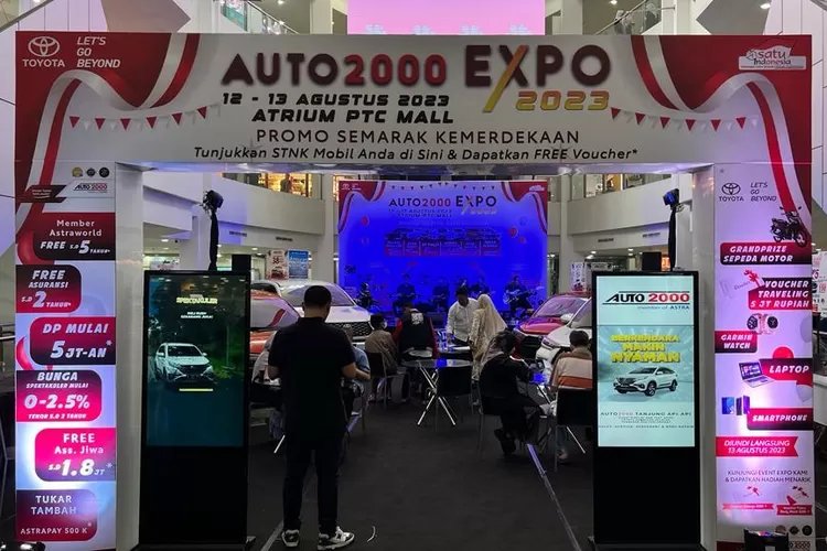 Pameran Otomotif di PTC Mall Akhir Pekan Ini Ada Aneka Penawaran Menarik