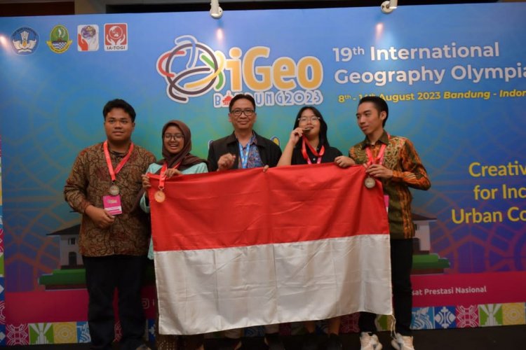 Kemendikbudristek: Indonesia raih empat medali dalam ajang Olimpiade Geografi Internasional 2023