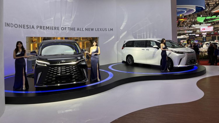 Mobil Listrik Hybrid Lexus LM Debut di GIIAS 2023, Tampil Lebih Sultan dari Toyota Alphard