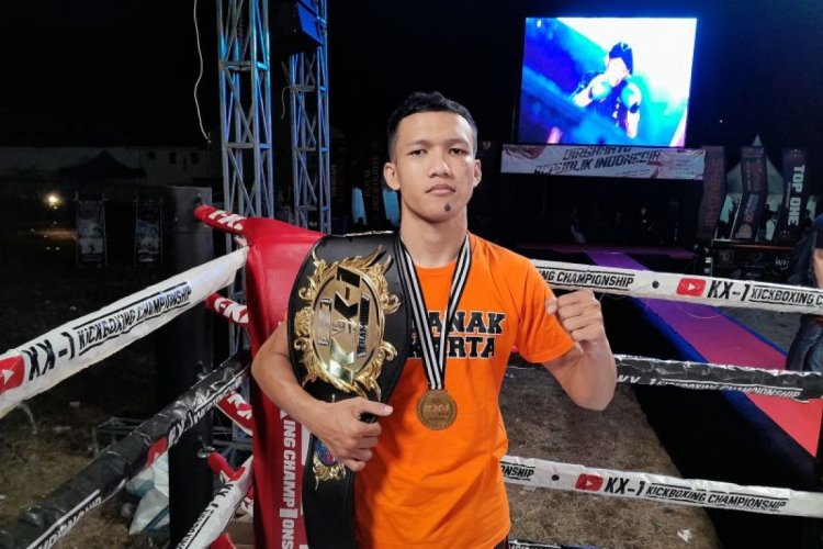 Atlet kick boxing Kamil Bagastrianto targetkan ke ajang internasional