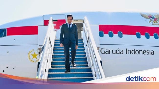 Jokowi Tiba di Kenya Usai Tempuh 8 Jam Penerbangan