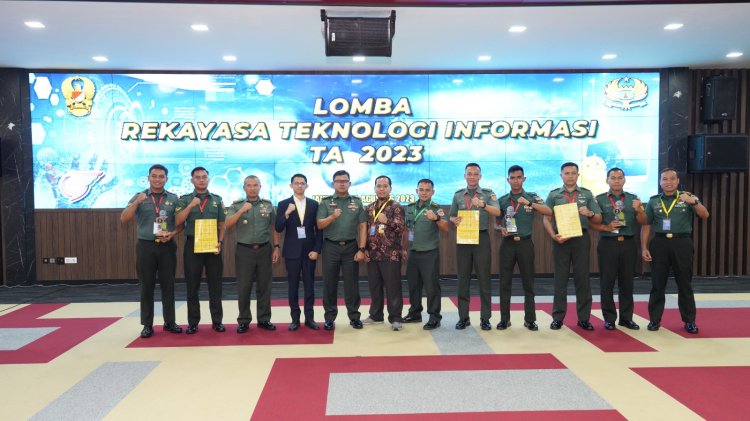 Membanggakan! Anggota Kodam IV/Diponegoro Raih Juara 3 dalam Lomba Rekayasa Teknologi Informasi TNI AD