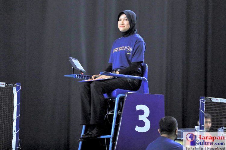 Bendahara PBSI Bombana Era Pratiwi Terpilih Jadi Wasit di Dua Event Internasional - Harapan Sultra .COM |