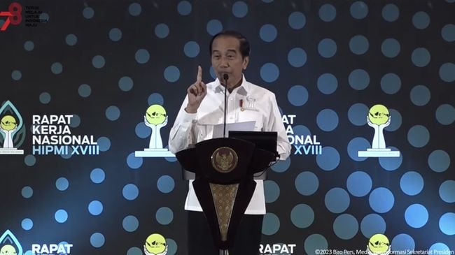 Kelakar Jokowi: Jangan Lupakan Saya Juga HIPMI, HIPMI Kampung