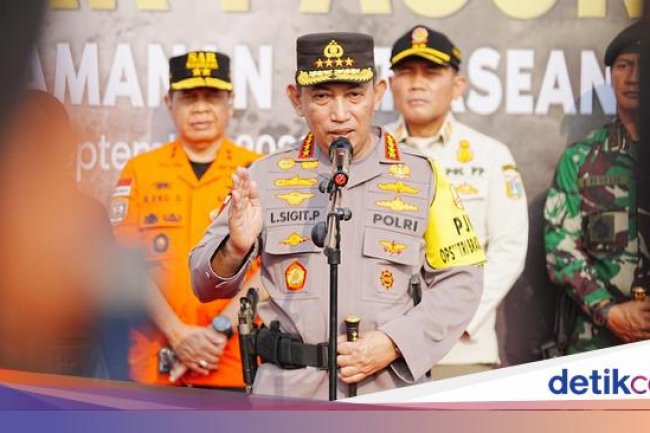 Kapolri ke Anggota Pengamanan KTT ASEAN: Ini Pertaruhan di Mata Internasional