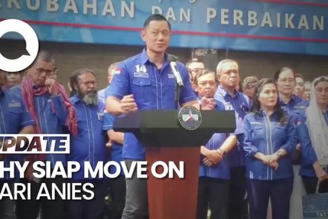 AHY Siap Move On dan Bocoran Koalisi Pilihan Demokrat