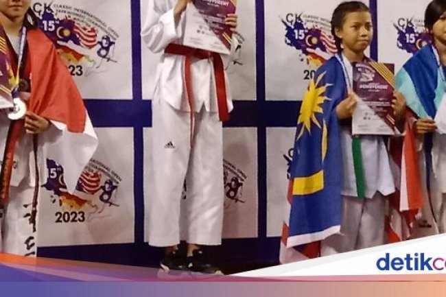 Alexa Pelangi, Bocah 10 Tahun Asal Sukabumi Raih Juara Internasional Taekwondo