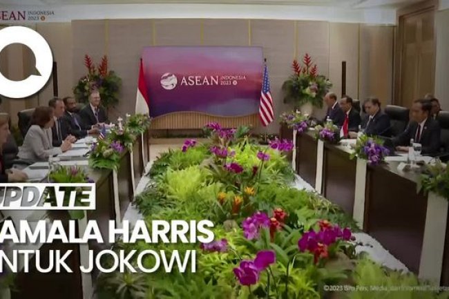Kamala Harris Puji Jokowi: Mitra yang Kuat Pulihkan Demokrasi Myanmar