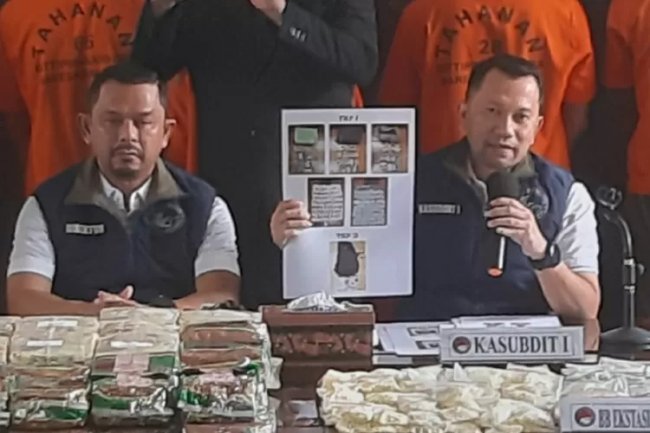 Bareskrim Polri Berhasil Gagalkan Peredaran Puluhan Kilo Narkoba Jaringan Internasional, Ini Daftarnya