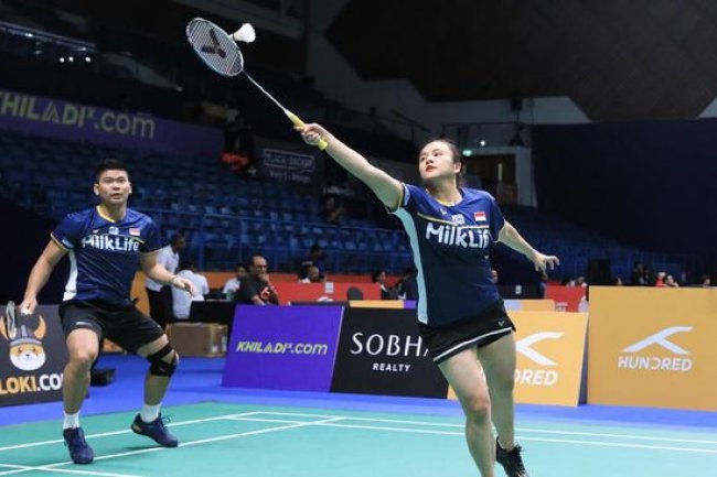 Praveen/Melati dan Rinov/Pitha Kalah, Ganda Campuran Indonesia Habis
