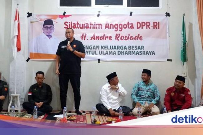Andre Rosiade Silaturahmi ke Pengurus NU Dharmasraya Sumbar