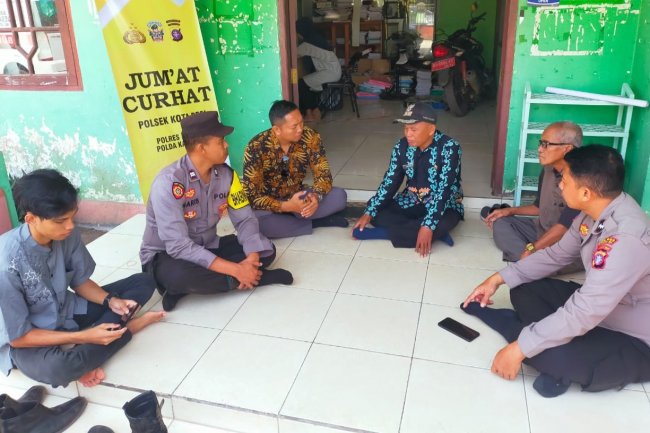 Program Jum’at Curhat Polsek Kota Besi Tampung Aduan Masyarakat