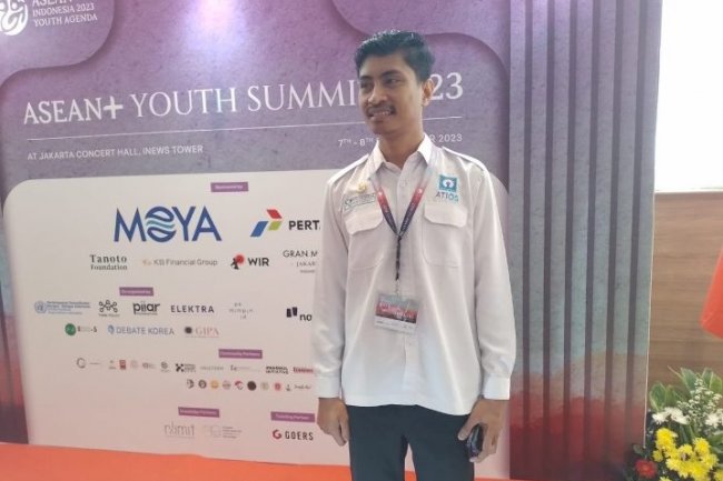 Irvannanda Ketum Asosiasi Teknologi Informasi dan Open Source (ATIOS) Hadiri ASEAN+ Youth Summit 2023