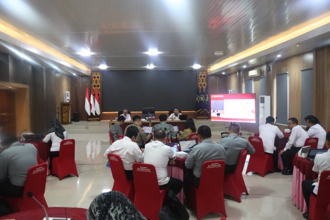 Lapas Perempuan Palembang Ikuti Kegiatan Supervisi Layanan Teknologi Informasi TOT oleh Tim Kemenkumham RI