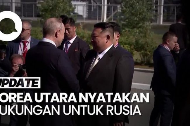 Janji Setia hingga Dukungan Kim Jong Un untuk Putin dan Rusia