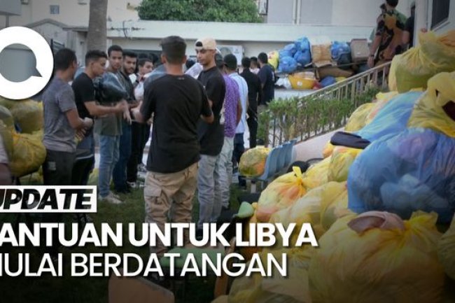 Uni Eropa Gelontorkan Rp 8,2 M Untuk Bantu Korban Banjir Libya