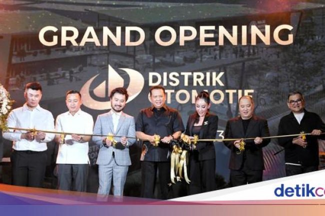 Resmikan Distrik Otomotif PIK 2, Bamsoet: Penanda Kemajuan Ekonomi RI