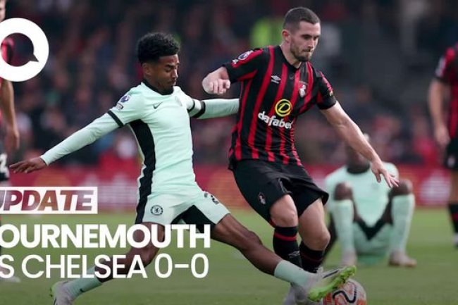Laga Bournemouth Vs Chelsea Berakhir dengan Skor Kacamata