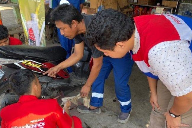 Kembangkan Kompetensi, Kelompok Sahabat Disabilitas Ikuti Pelatihan Otomotif Bengkel Pertamina