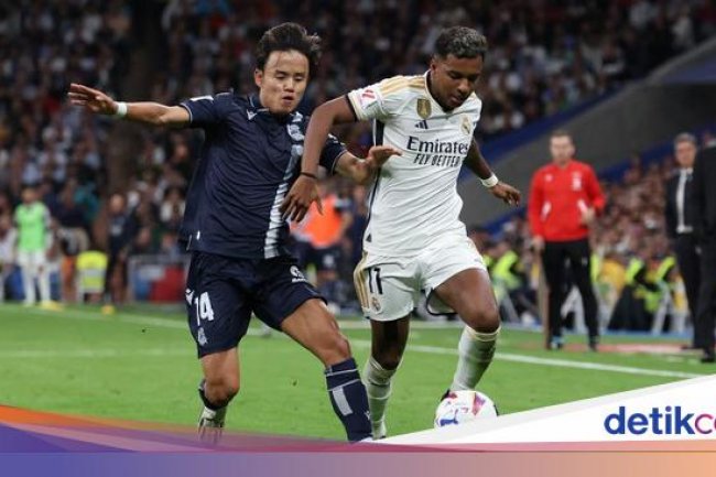 Real Madrid Vs Sociedad: Kubo Gemilang Meski Gagal Menang