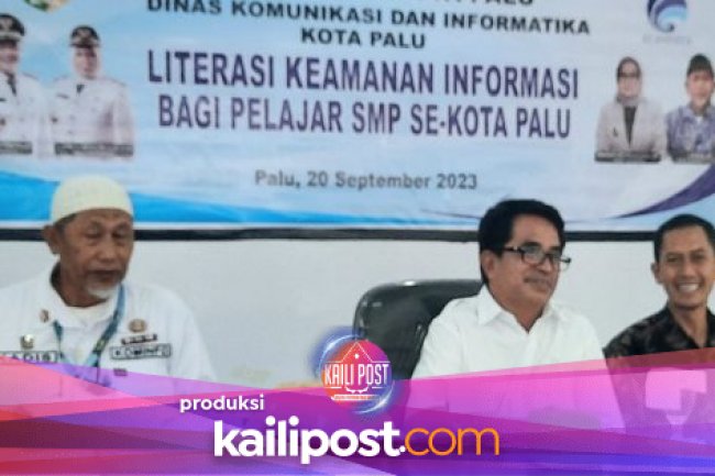 Era Teknologi Canggih, Pemkot Palu Tingkatkan Literasi Keamanan Informasi Bagi Pelajar