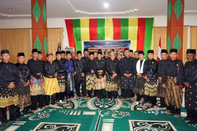 Melayu Sepenanggungan, LAMR Bengkalis Bacakan Maklumat untuk Peristiwa Rempang-Galang