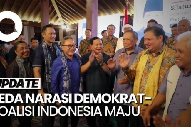 Jelang Masuknya Demokrat ke Kubu Prabowo, Perbedaan Cita-cita Disorot