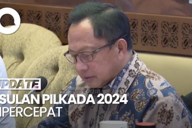 Alasan Mendagri Usul Pilkada Dipercepat Jadi September 2024