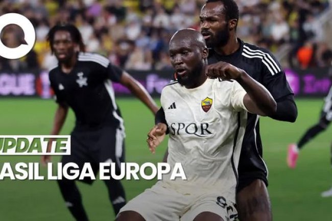 Lukaku Bikin Gol, AS Roma Menang Tipis Vs Sheriff Tiraspol