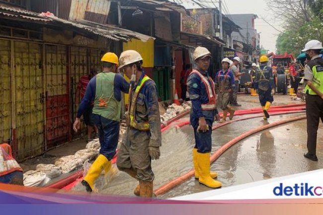 6 Fakta Pipa PAM Bocor di Petamburan: Penyebab-Kondisi Terkini
