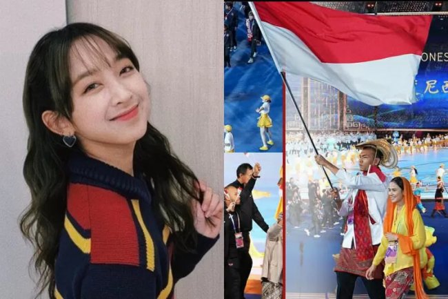 Dita Secret Number Turut Tampil Bersama Tim Indonesia di Opening Ceremony Asian Games, Netizen: Emang...