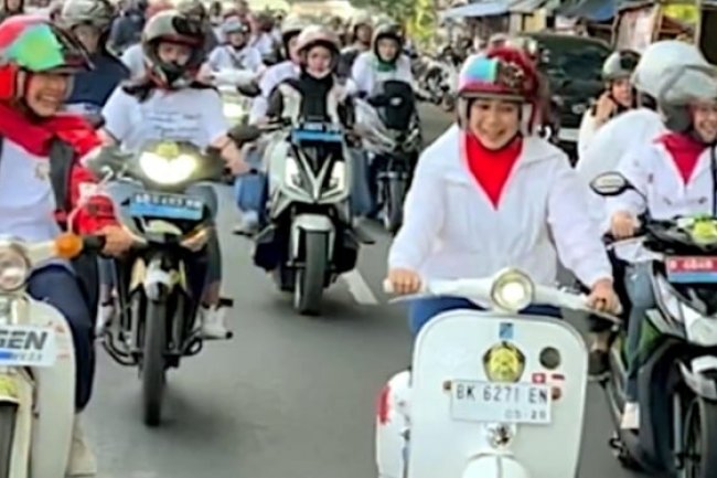 Menteri PPA Punya Motor Klasik Warisan Fatmawati