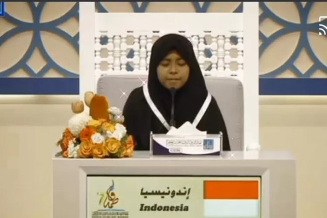 Muslihah Jamaluddin Raih Juara Tiga MTQ Internasional 2023 di Dubai