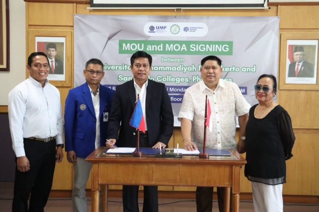 UMP dan San Pablo College Philippines Jalin Kerjasama Internasional