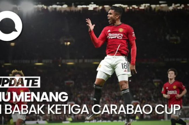 MU Menang 3-0 Lawan Crystal Palace di Babak Ketiga Carabao Cup