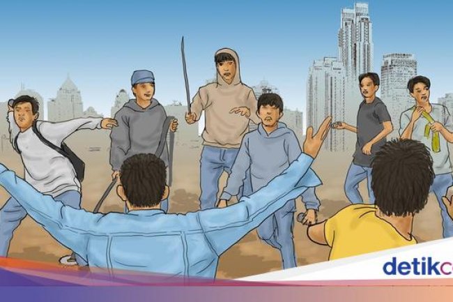 Remaja di Cirebon Terlibat Tawuran, 4 Orang Terluka