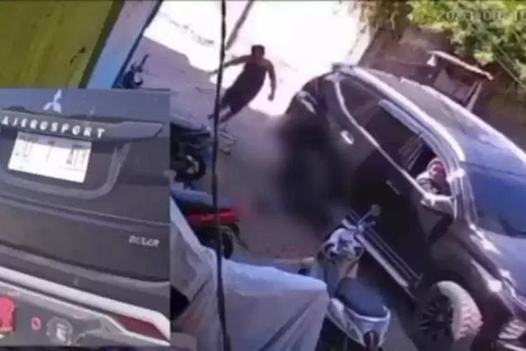 Viral! Bocah 15 Bulan di Makassar Dilindas Mobil Pajeor, Peristiwa Memilukan Itu Terekam CCTV