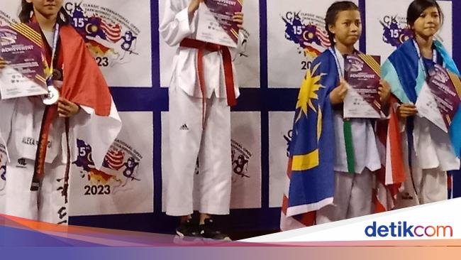 Alexa Pelangi, Bocah 10 Tahun Asal Sukabumi Raih Juara Internasional Taekwondo