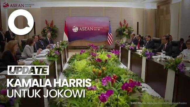 Kamala Harris Puji Jokowi: Mitra yang Kuat Pulihkan Demokrasi Myanmar