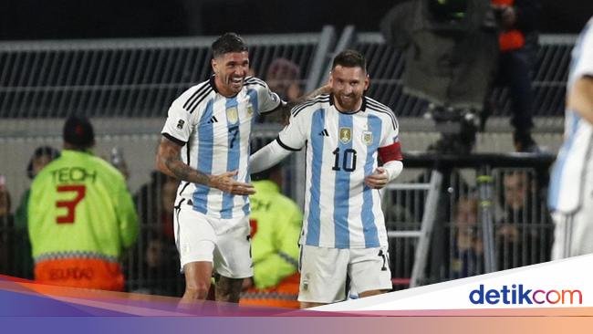 Argentina Vs Ekuador: Tendangan Bebas Messi Menangkan Albiceleste