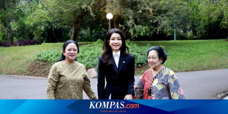 Ketika Megawati dan Puan Ajak Ibu Negara Korsel Keliling Istana Batu Tulis