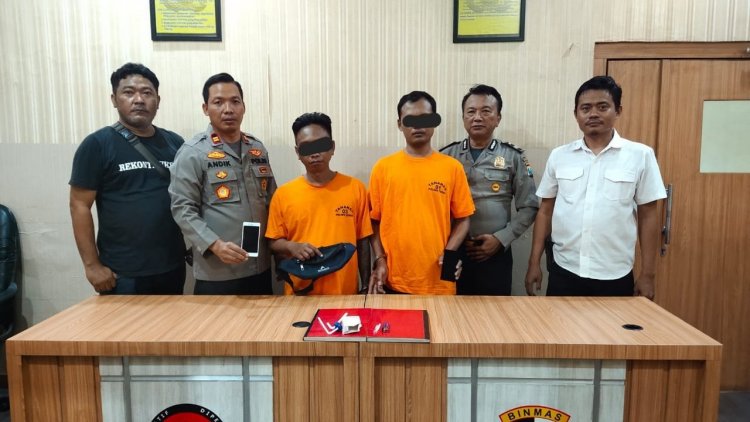 Polsek Cerme Grebek Rumah Kos Lokasi Penyimpanan Sabu di Cerme